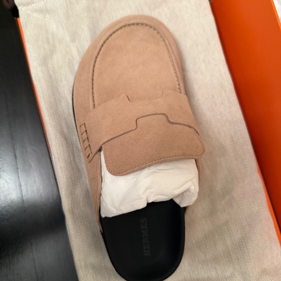 Brand new hermes go mule beige sable 38 - Picture 10 of 16